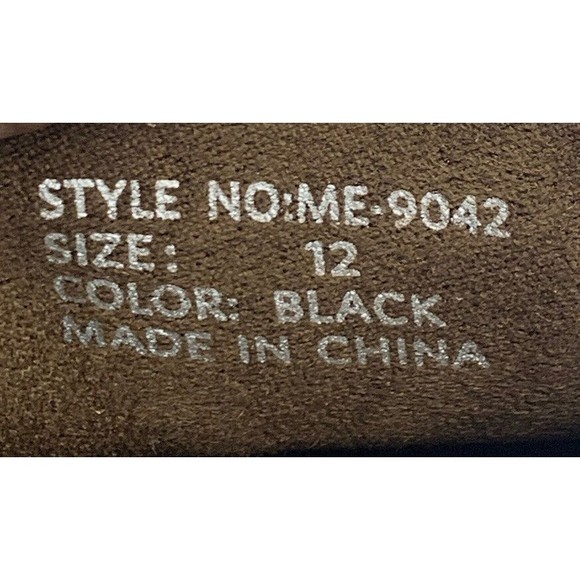 Mecca Driving Moccasins Casual Shoes Black Men’s Size US 12 Slip On Lightweight - Picture 11 of 14